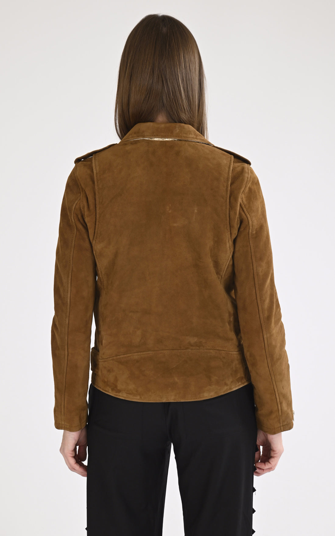 A &quot;LCW 1637S&quot; Caramel Schott Perfecto Femme opened photo