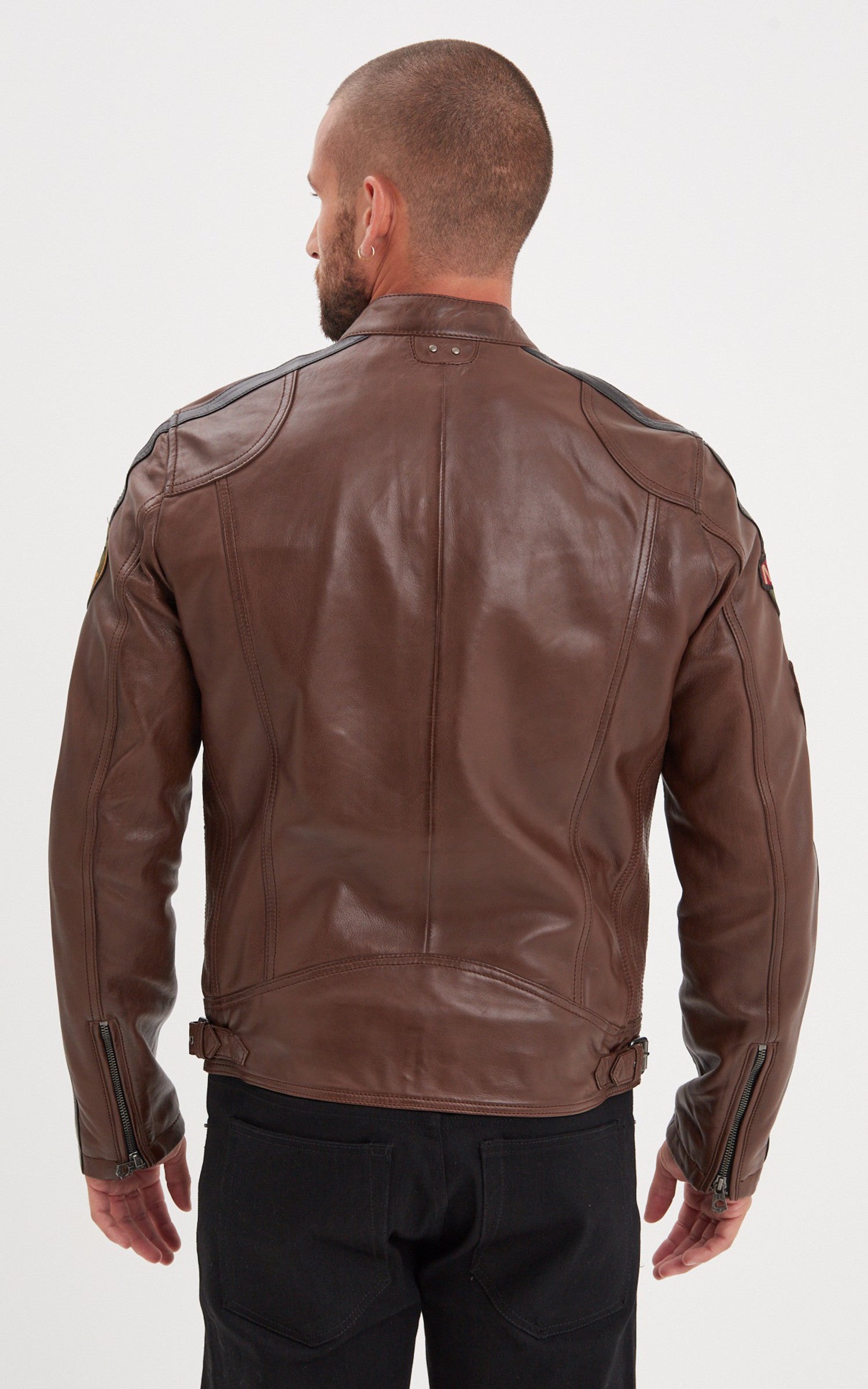 A &quot;WARTBURG 102832&quot; Marron Daytona 73 Blouson Homme interior photo 4