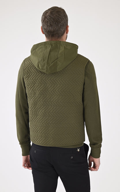 A &quot;BARRETT&quot; Kaki Mackage Blouson Homme back photo