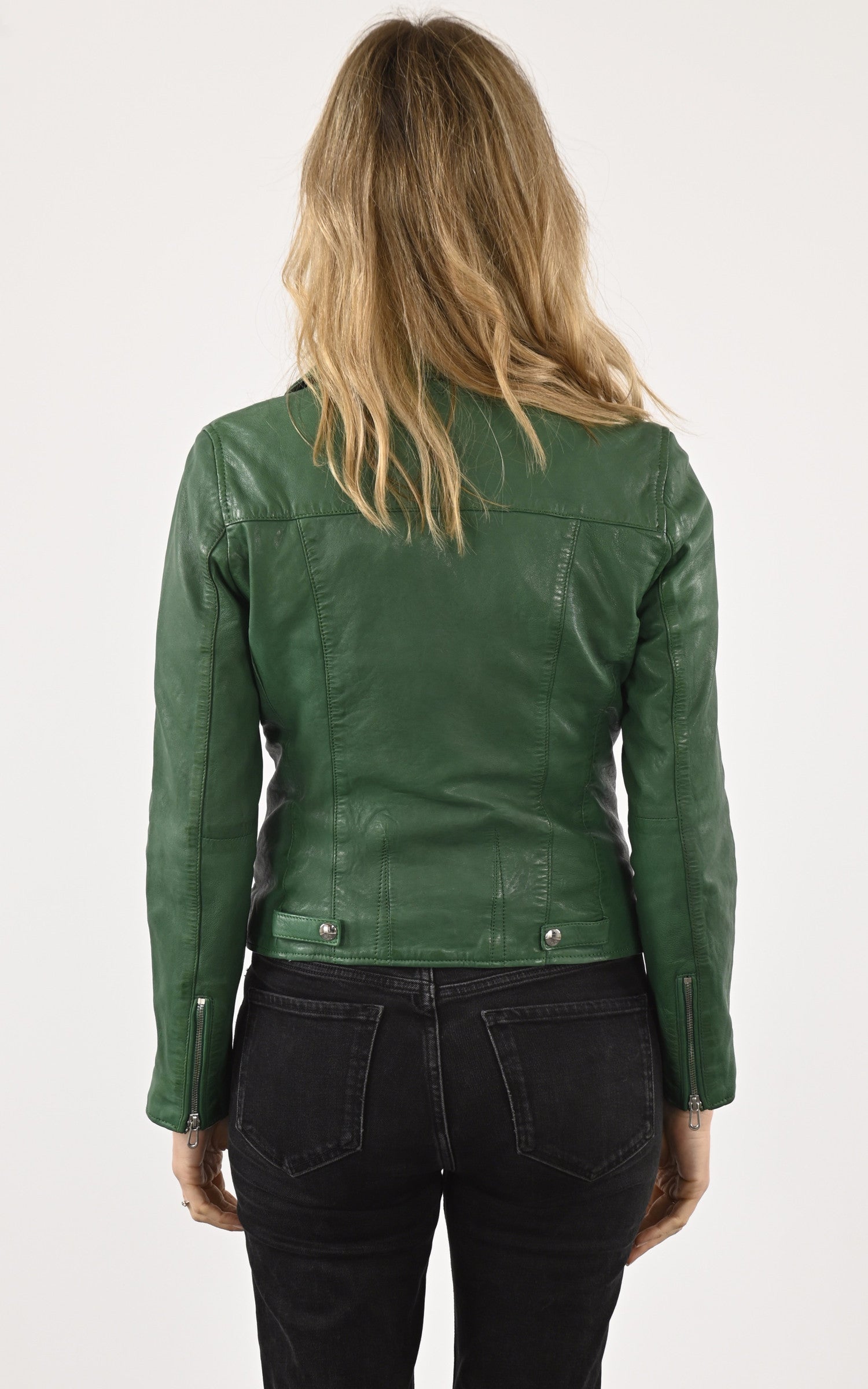 A &quot;OLYMPE 101964&quot; Vert Rose Garden Blouson Femme back photo 4