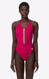 A "SYLVIE BEACH K1141JW" Rouge K-Way maillot_de_bain Femme opened photo