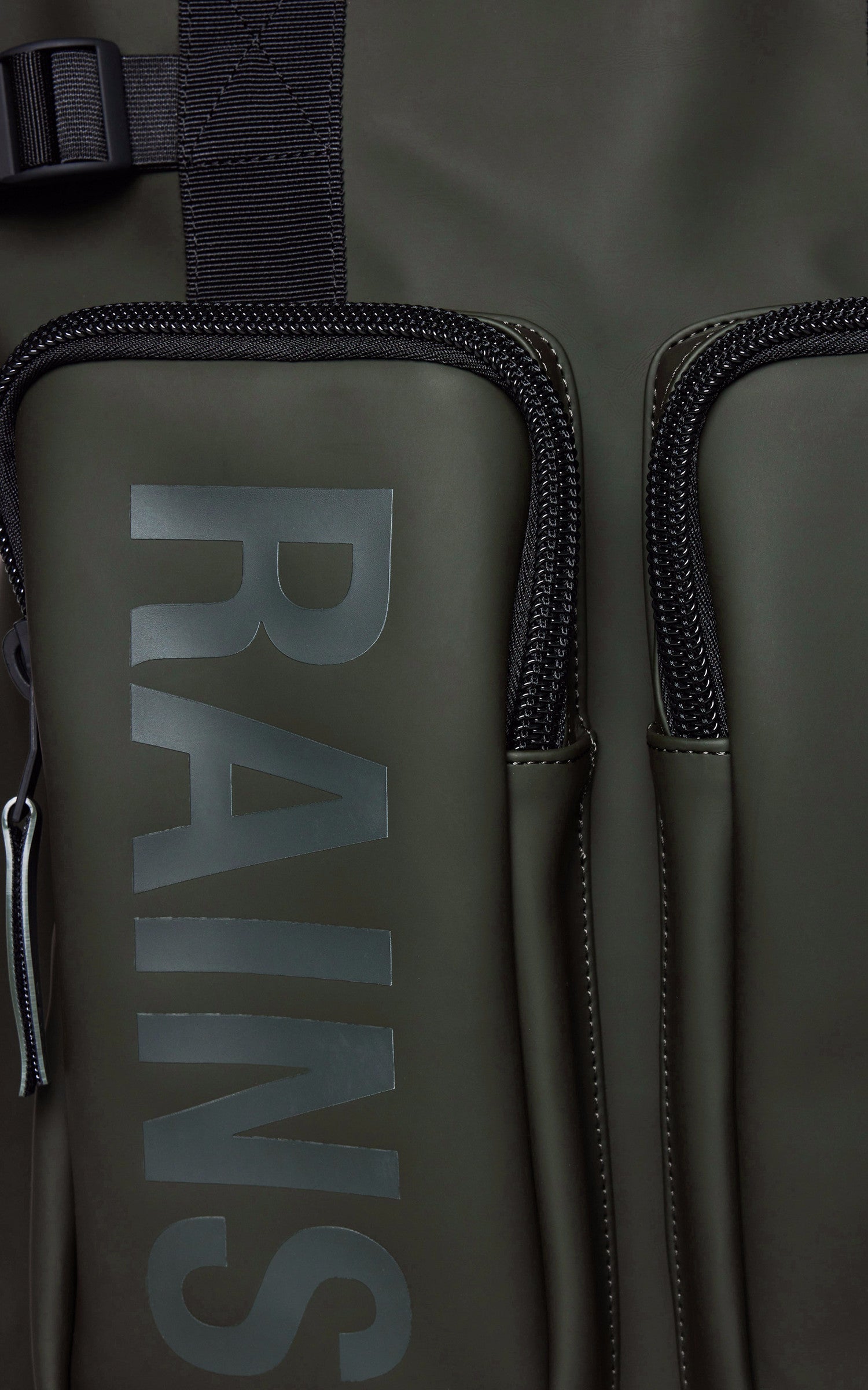 A &quot;14240 TEXEL TOTE&quot; Vert Rains Sac Mixte details photo 3