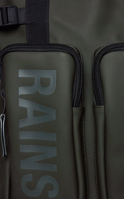 A &quot;14240 TEXEL TOTE&quot; Vert Rains Sac Mixte details photo