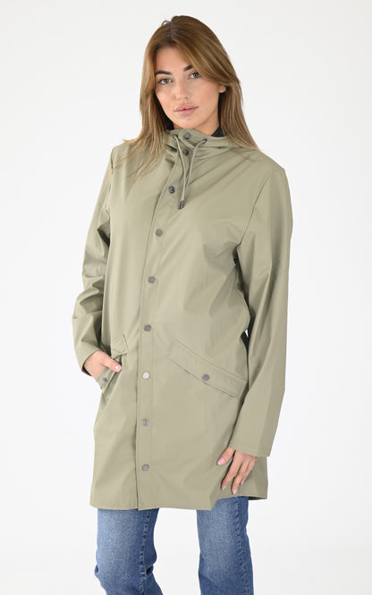 A &quot;12020 JACKET&quot; Vert Rains 3/4 Homme closed photo