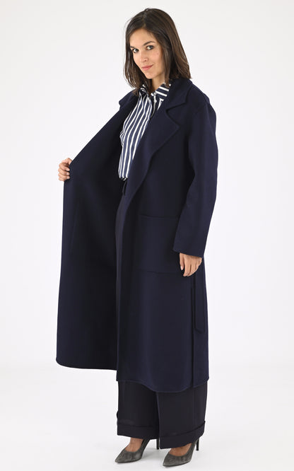 A &quot;ALLEGORIA 64303&quot; Bleu Foncé Oakwood Manteau Femme interior photo