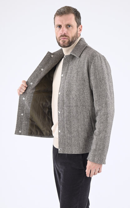 A &quot;PAUL V037TI118&quot; Marron Maison Standards Blouson Homme interior photo