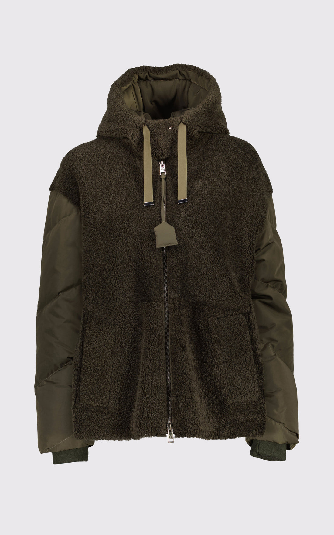 A &quot;33597&quot; Kaki Ventcouvert Veste Femme opened photo