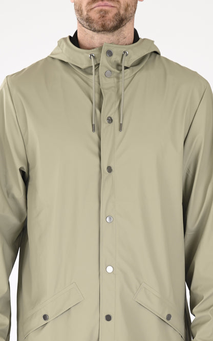 A &quot;12020 JACKET&quot; Vert Rains 3/4 Homme details photo
