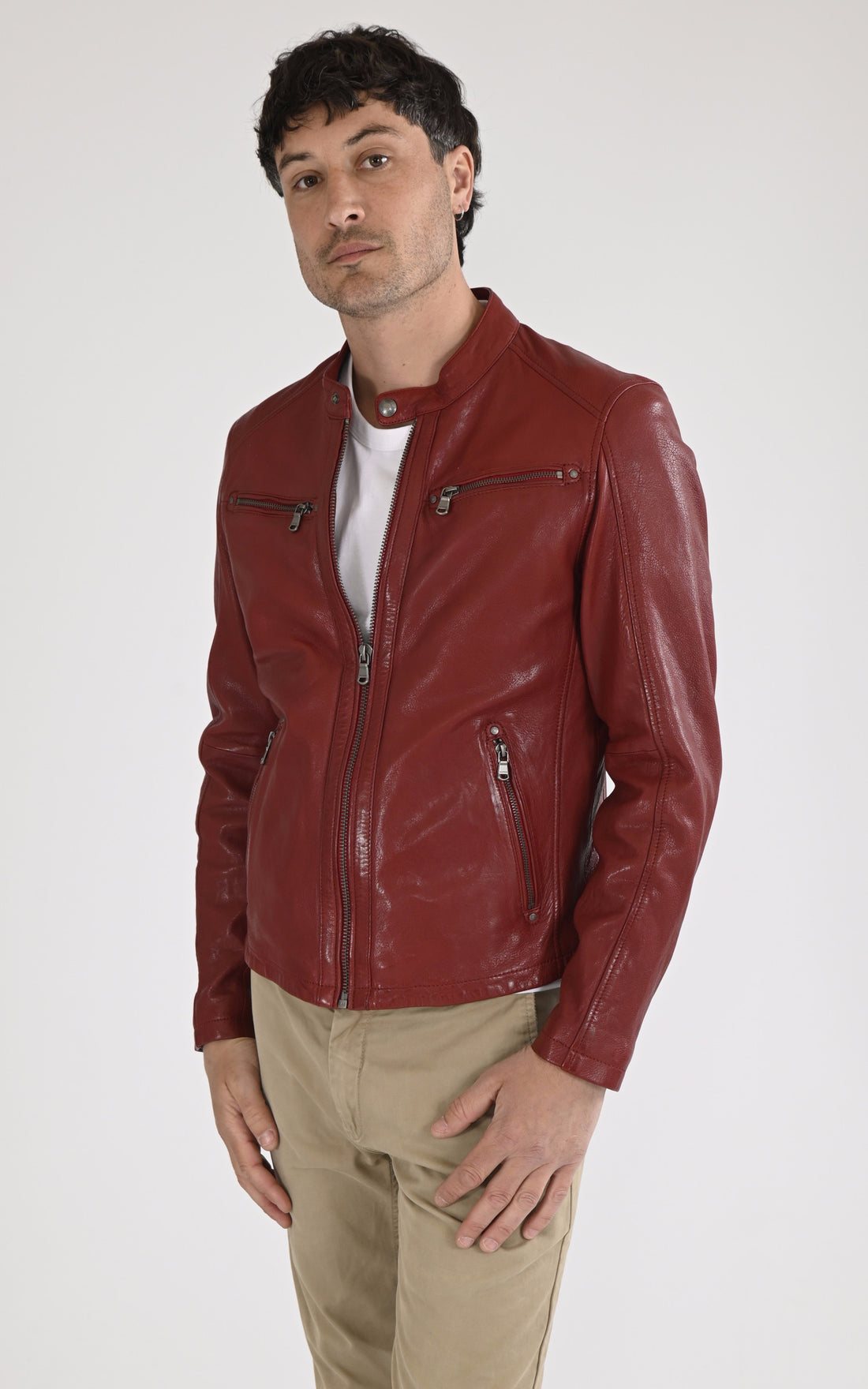 A &quot;GAFINO 101843&quot; Rouge Daytona 73 Blouson Homme opened photo