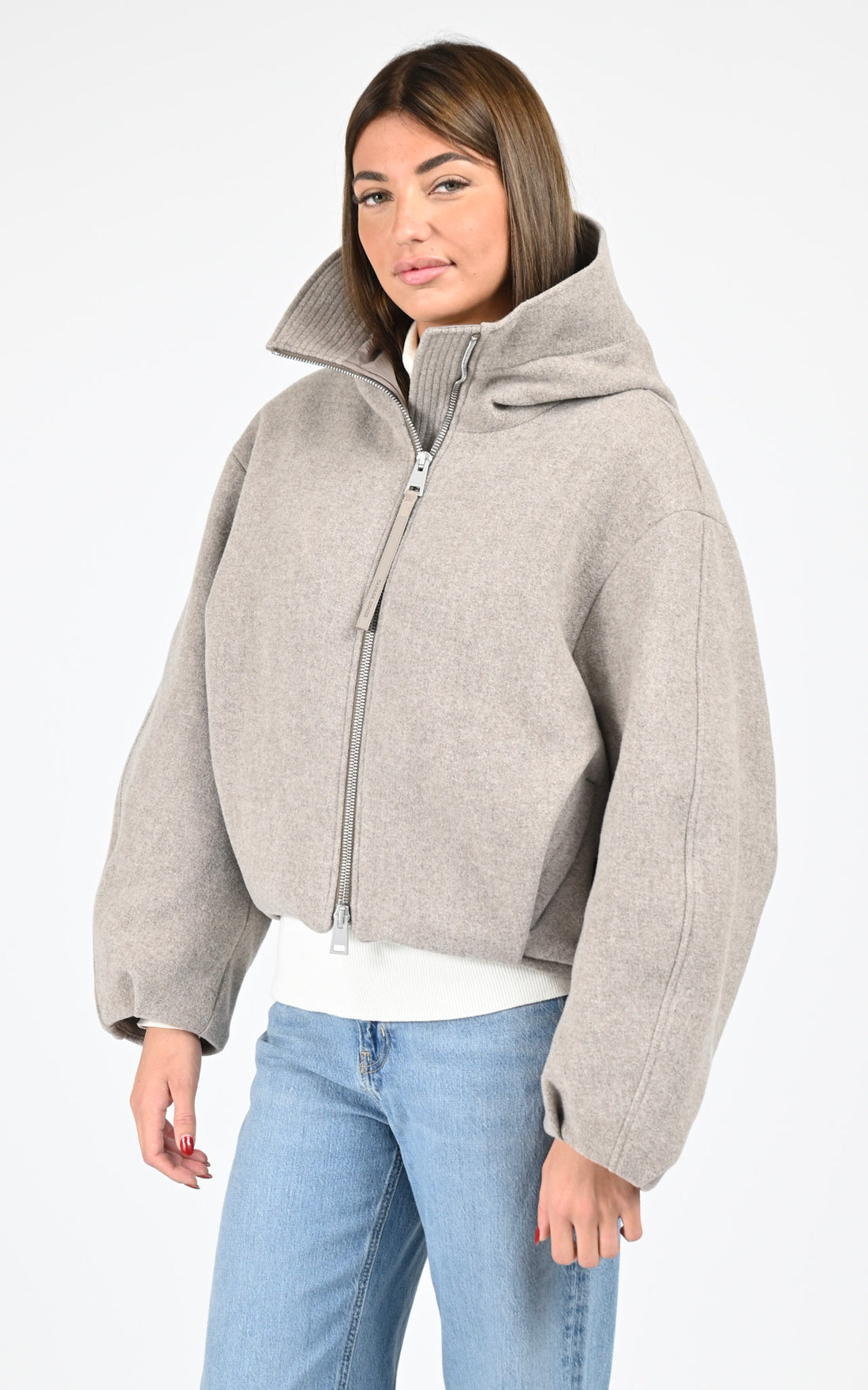 Blouson laine Chiliwack beige