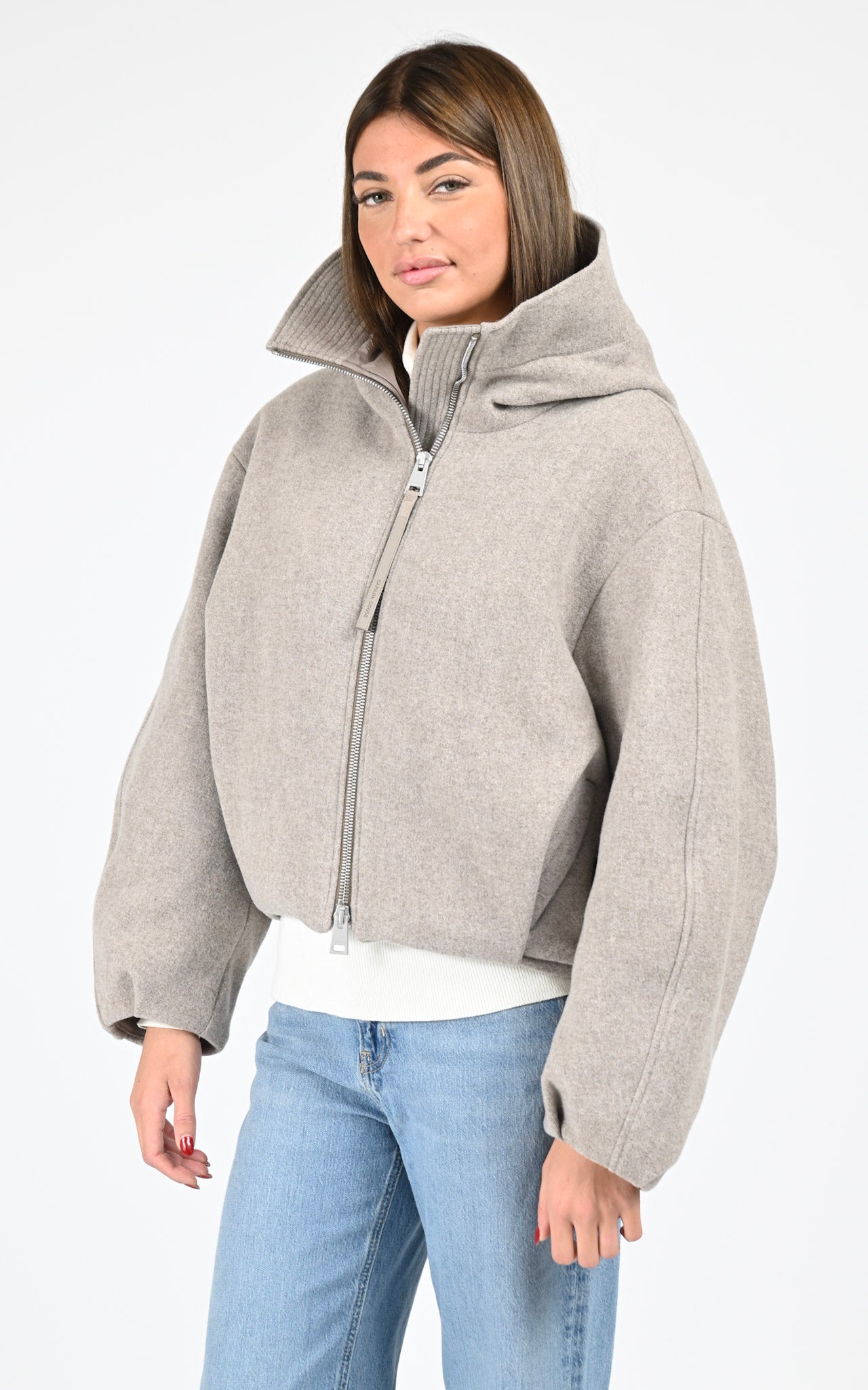 Blouson laine Chiliwack beige 1