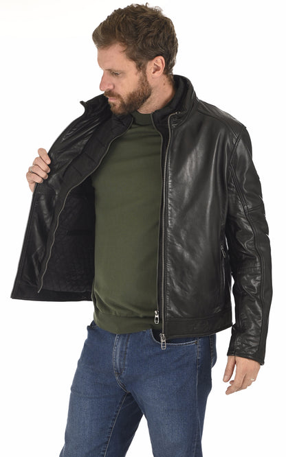 A &quot;BENDER&quot; Noir Milestone Blouson Homme interior photo