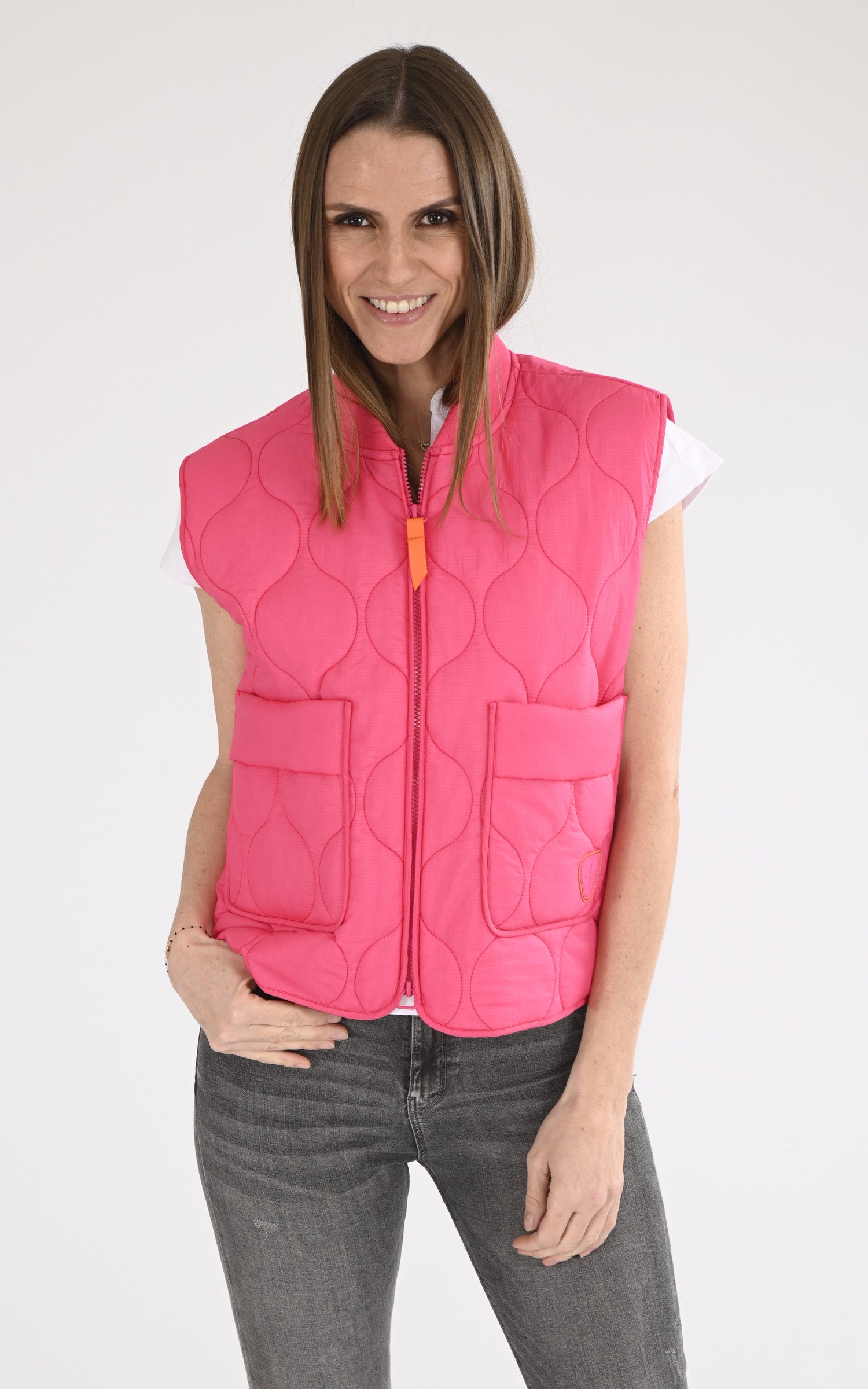 A &quot;ISAE&quot; Rose Gertrude Veste Femme closed photo