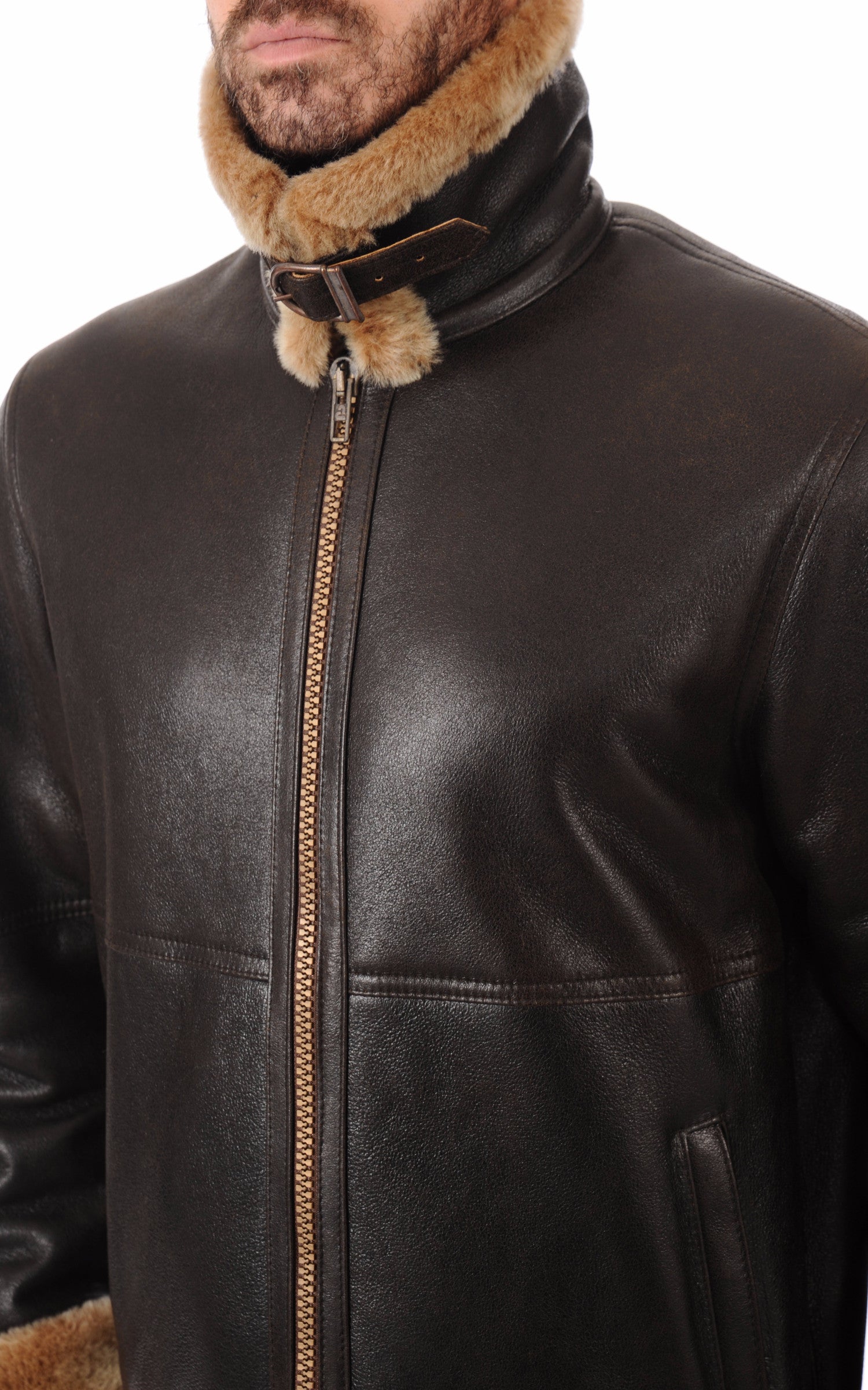 A &quot;BOBBY&quot; Marron La Canadienne Bombardier Homme details photo 4