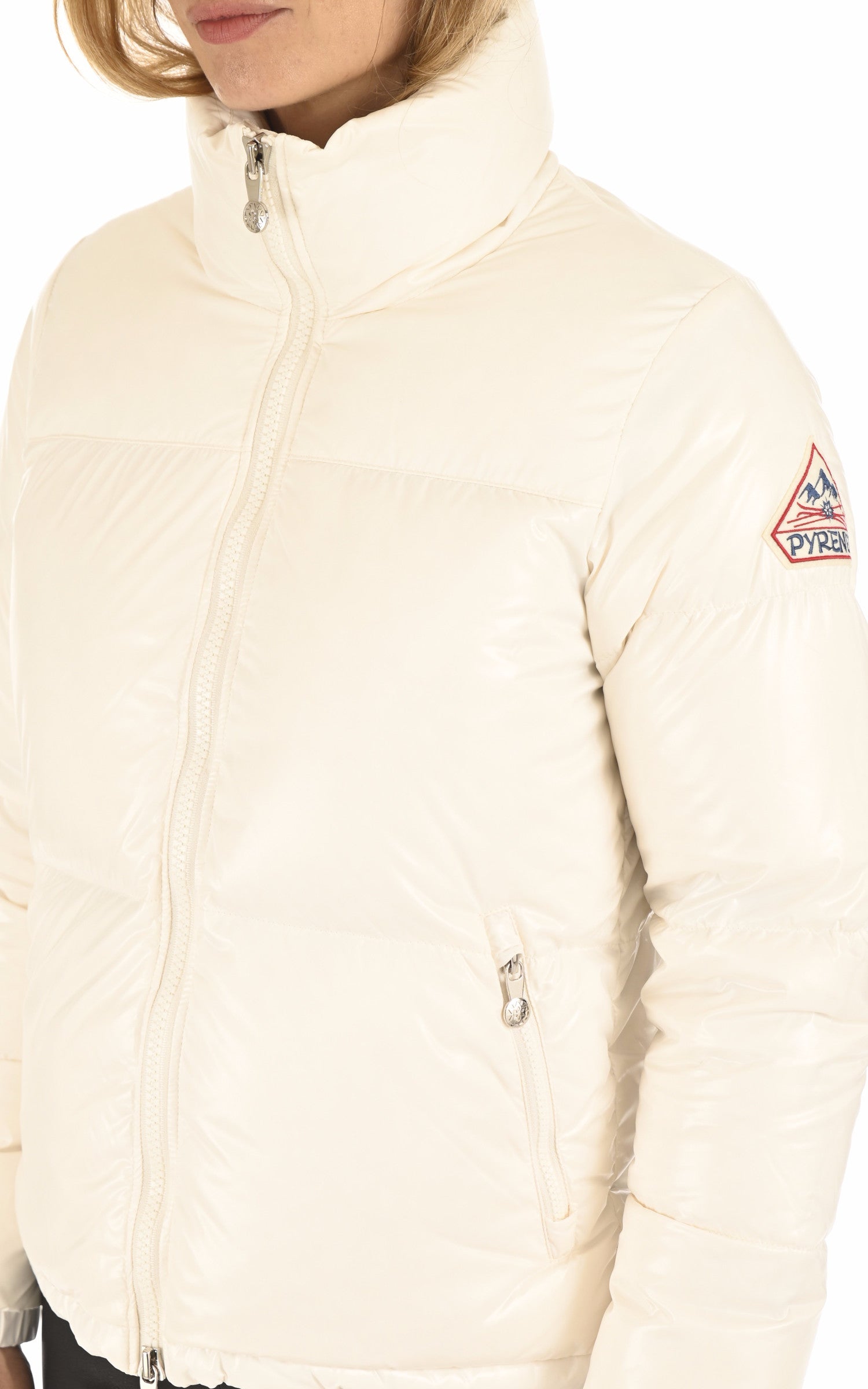 A &quot;GOLDIN 3&quot; Blanc Pyrenex Bl Doudoune Femme details photo