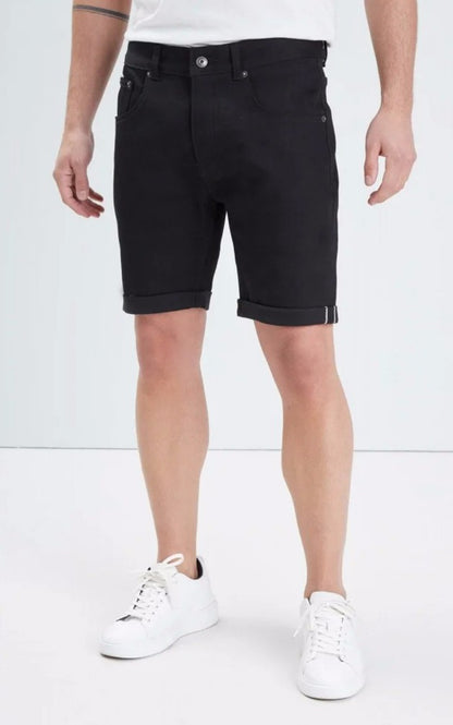 A &quot;BERMUDES DENIM 102222&quot; Noir Daytona 73 Bermuda Homme closed photo