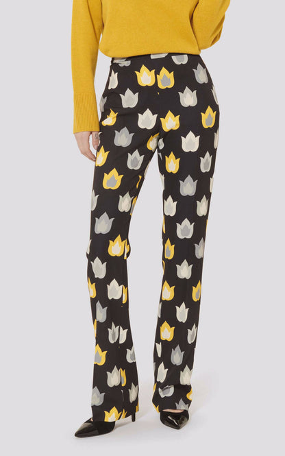 A &quot;PAIVAN&quot; Noir Tara Jarmon Pantalon Femme closed photo