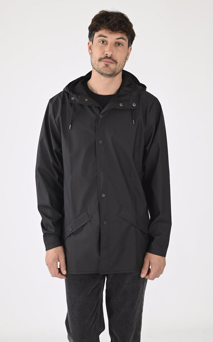 Veste Textile Mixte Rains, modèle 12010 jacket de couleur noir