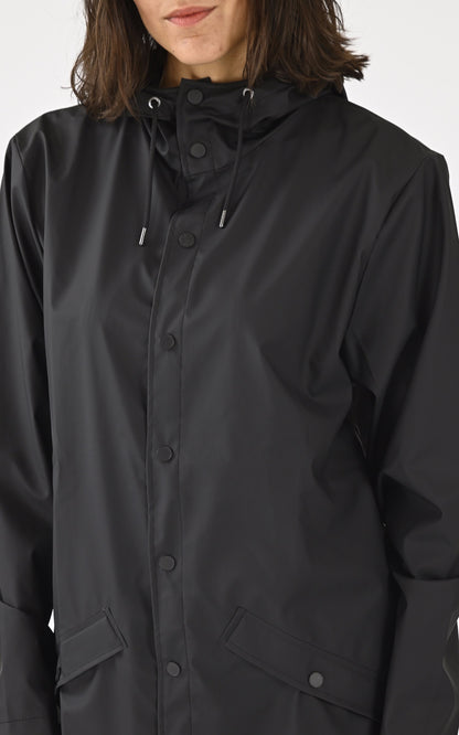 Veste Textile Mixte Rains, modèle 12010 jacket de couleur noir