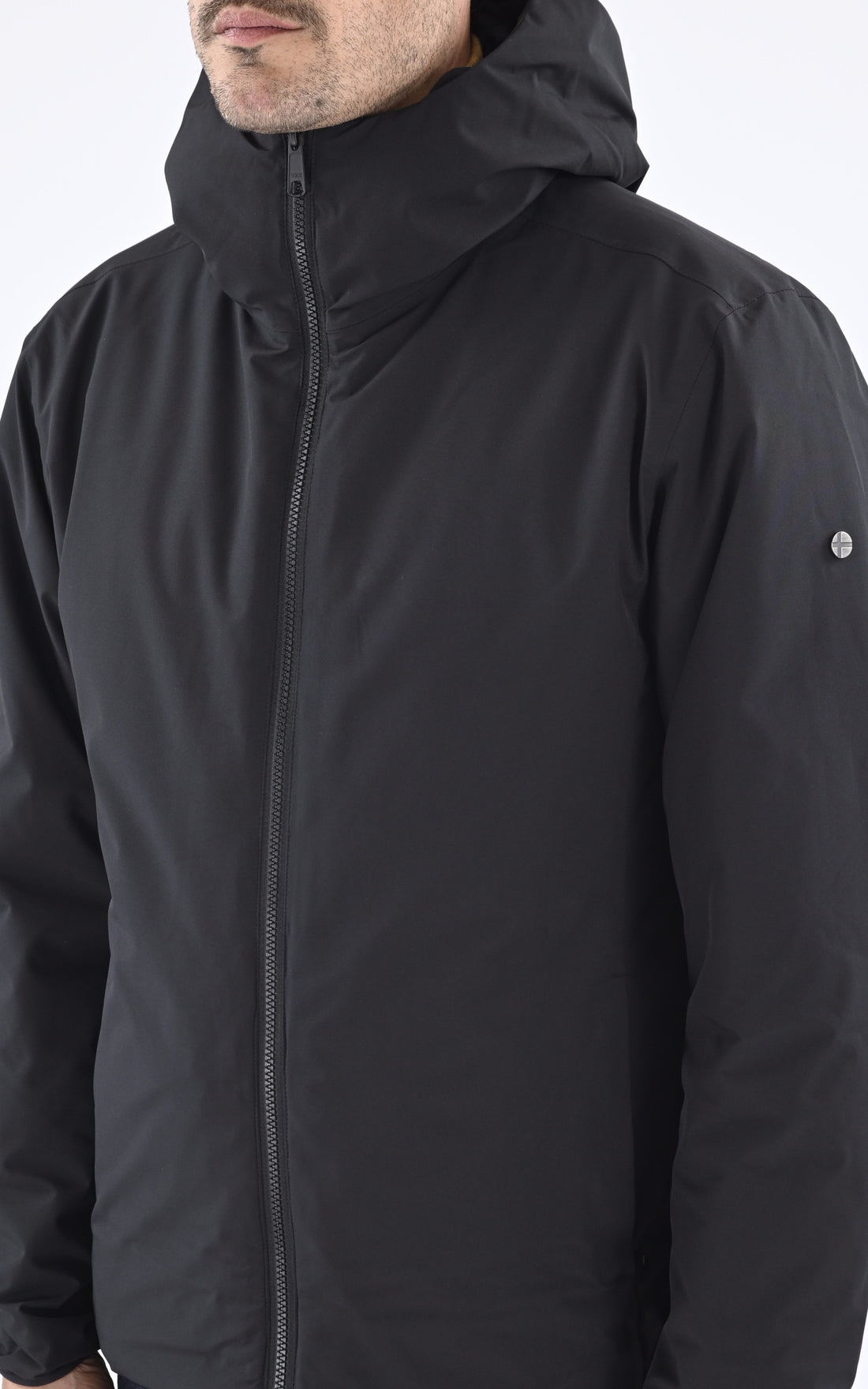 A &quot;NIMBUS&quot; Noir Scandinavian Edition Blouson Homme closed photo