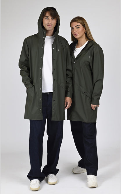 3/4 Textile Mixte Rains, modèle 12020 jacket de couleur kaki