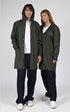 3/4 Textile Mixte Rains, modèle 12020 jacket de couleur kaki