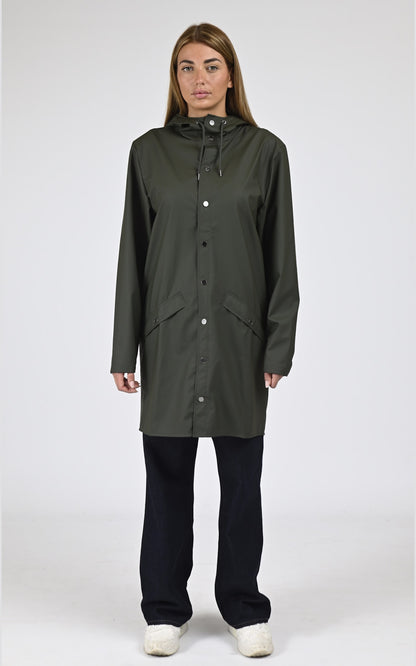 3/4 Textile Mixte Rains, modèle 12020 jacket de couleur kaki