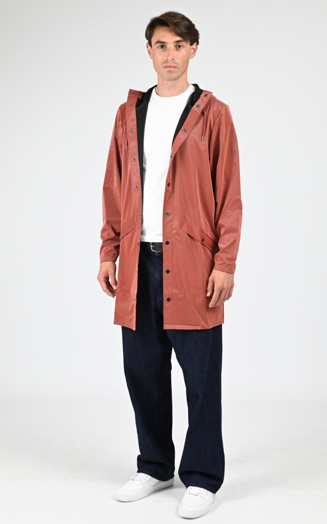 3/4 Textile Mixte Rains, modèle 12020 long jacket de couleur honor 125