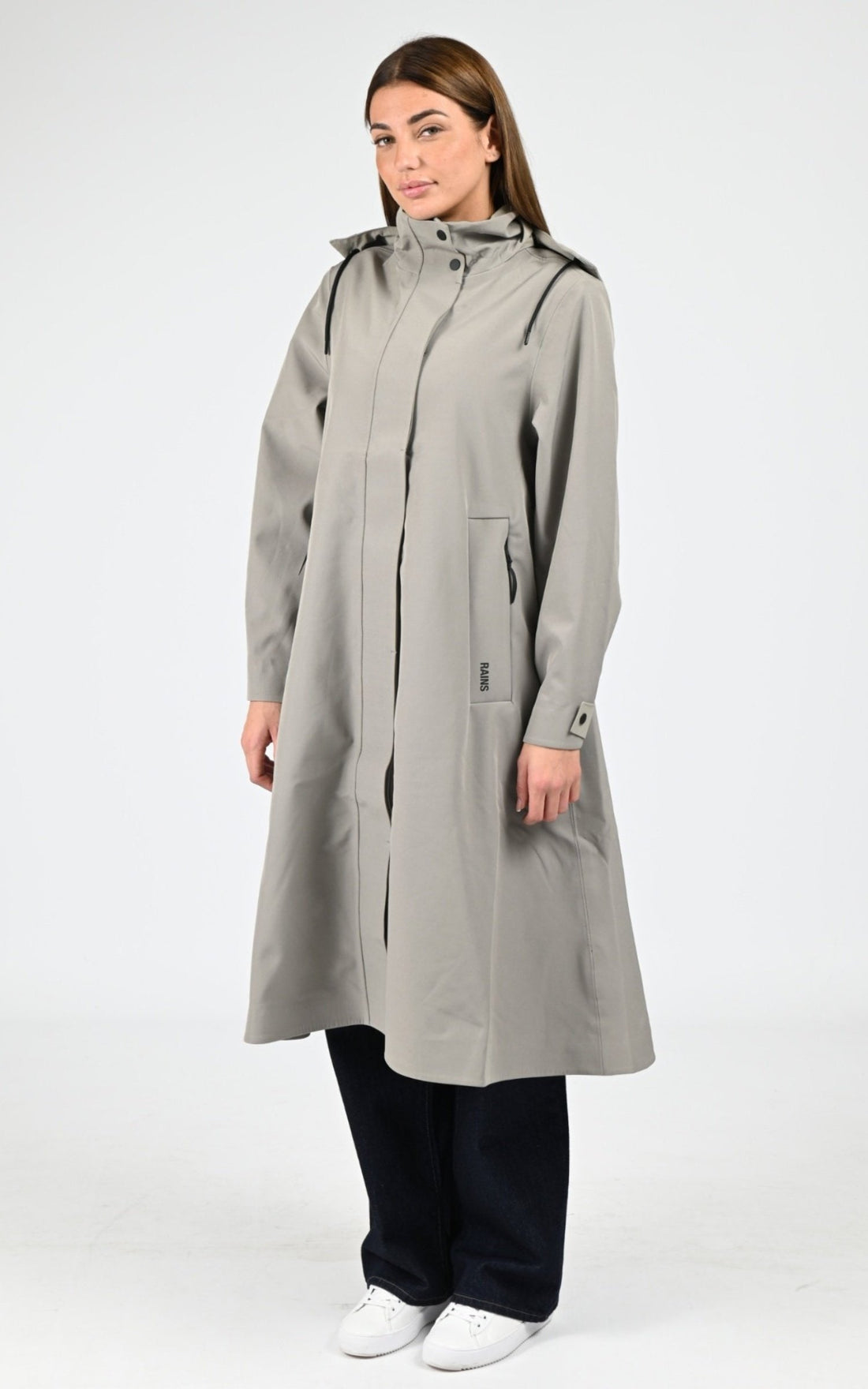 Blouson Textile Femme Rains, modèle 12500 suva a-line w3t2 de couleur drift 108