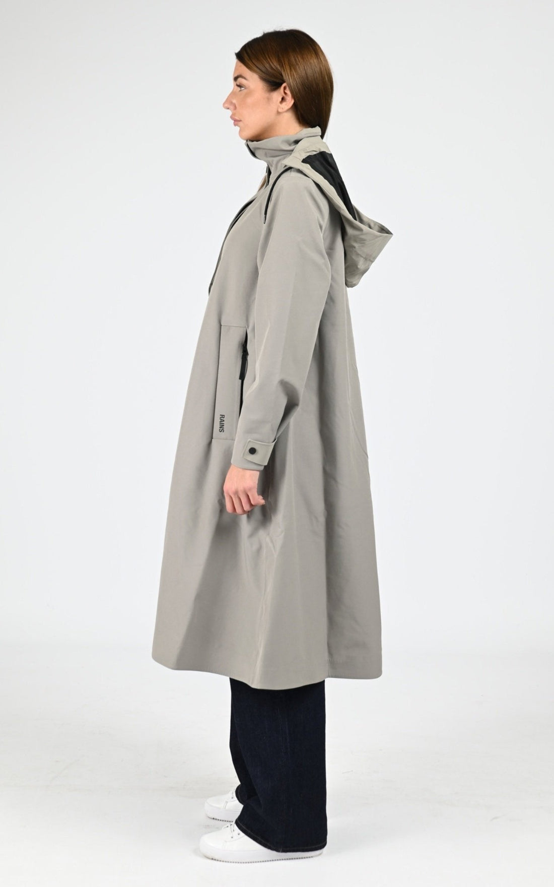 Blouson Textile Femme Rains, modèle 12500 suva a-line w3t2 de couleur drift 108