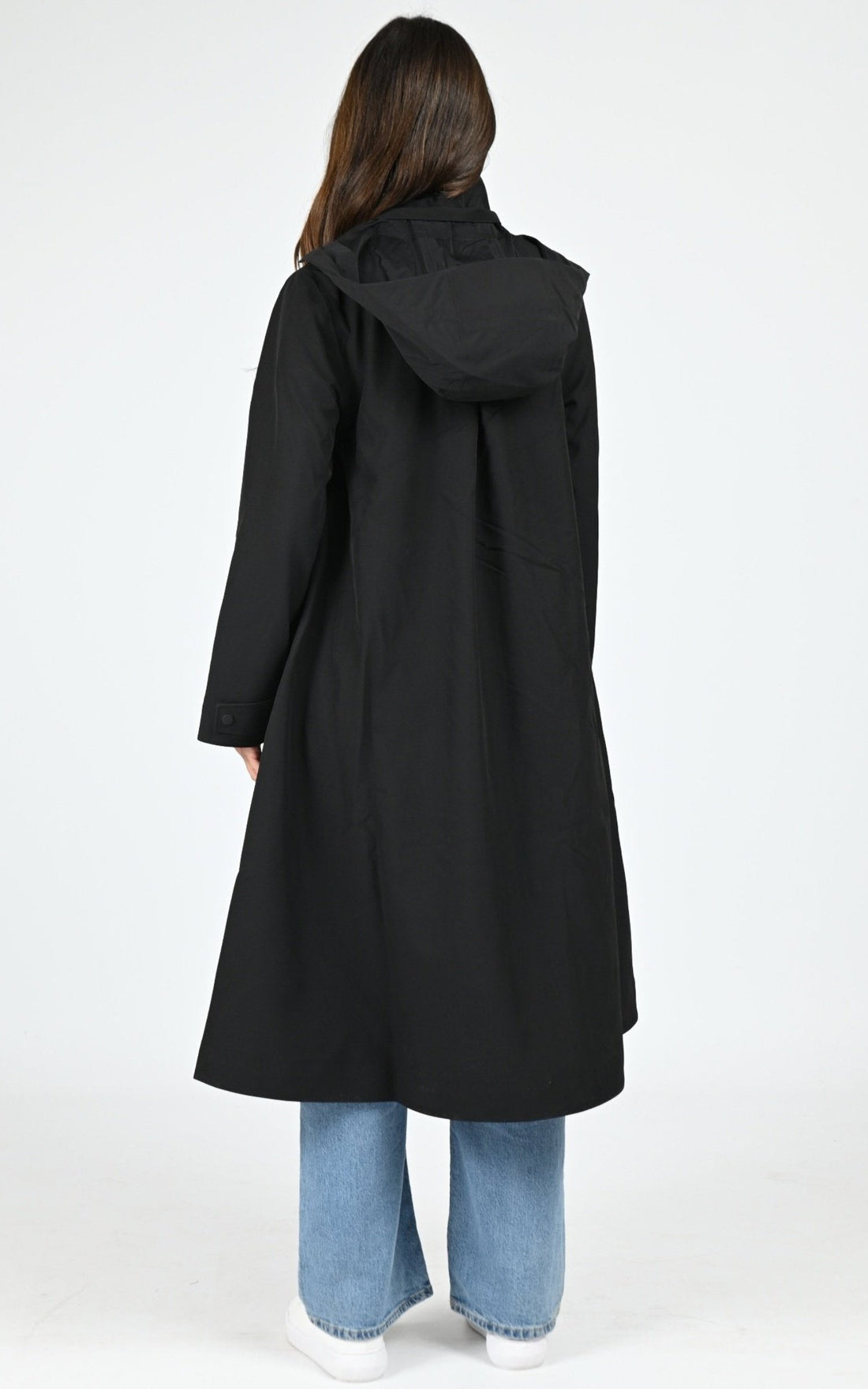 Blouson Textile Mixte Rains, modèle 12500 suva a-line w3t2 de couleur black 01