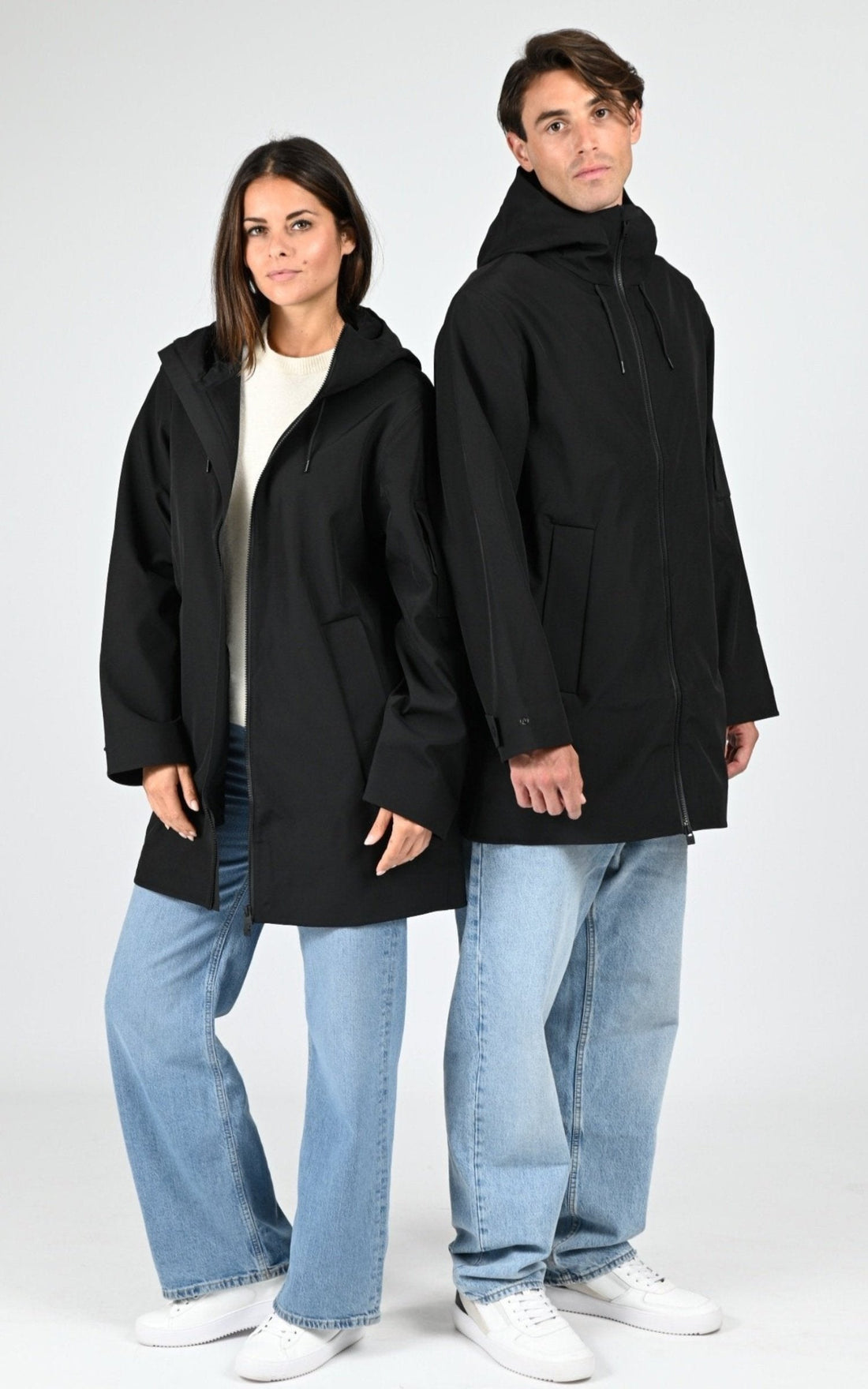 Blouson Textile Mixte Rains, modèle 12510 suva vision softshell de couleur black