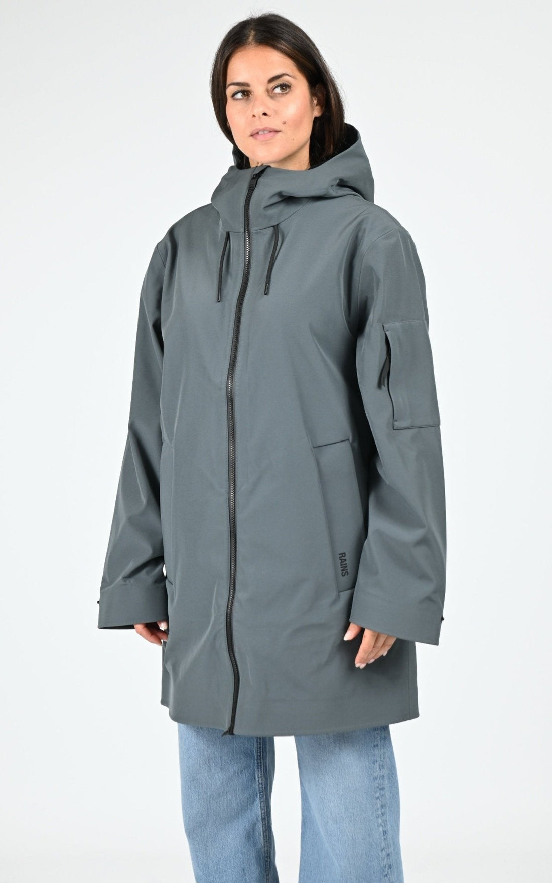 Parka longue mixte vert
