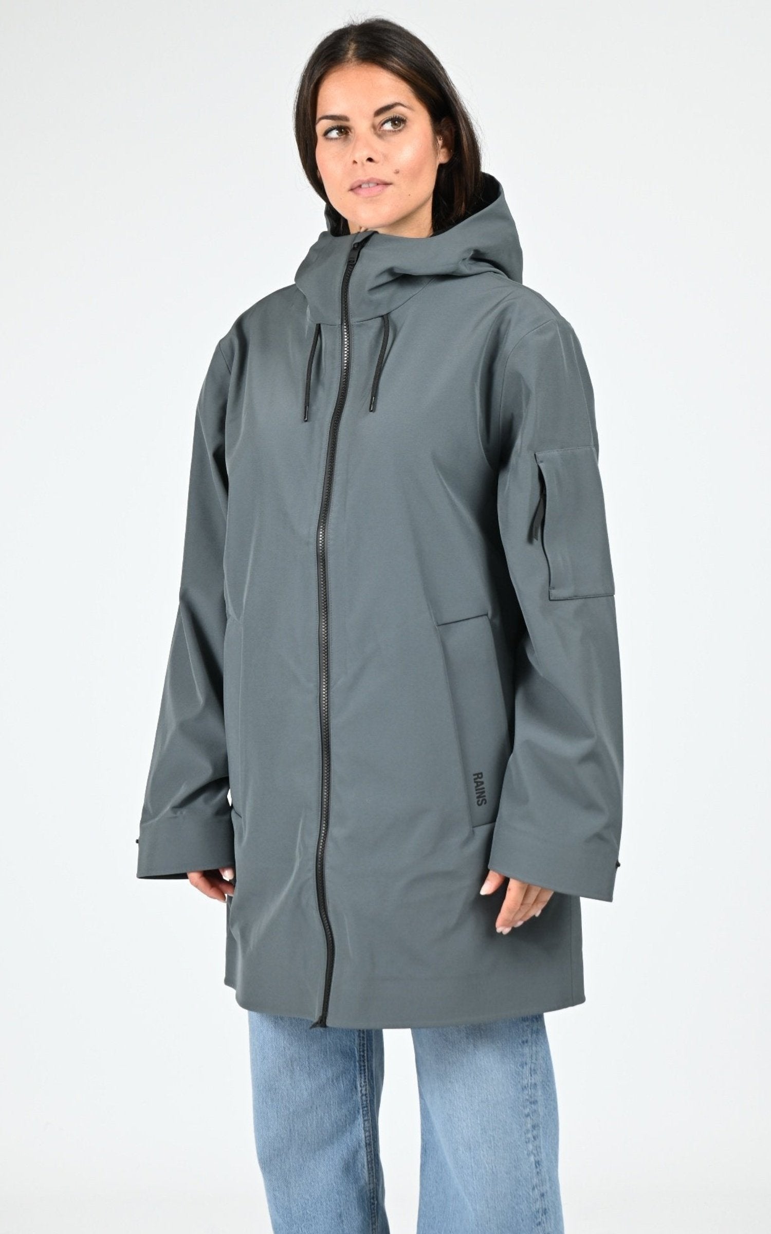 Blouson Textile Mixte Rains, modèle 12510 suva vision softshell de couleur lagoon 124