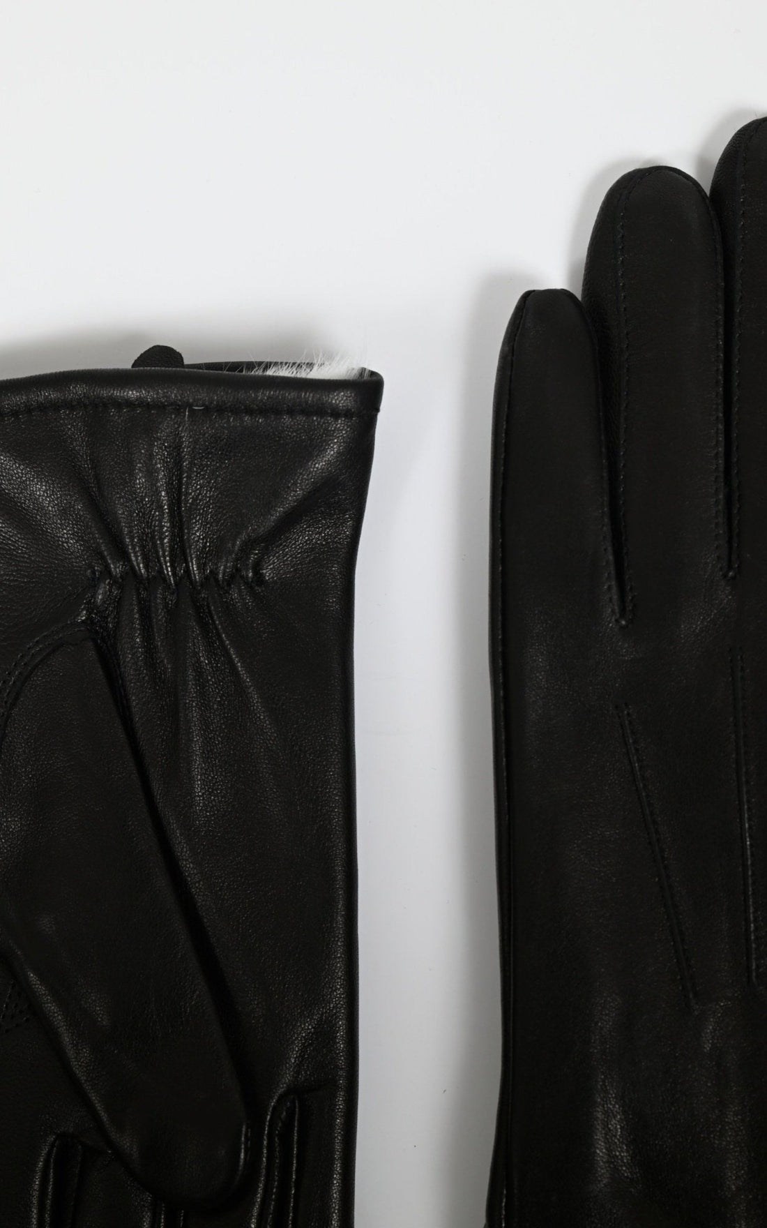 Gants Cuir Femme La Canadienne, modèle 127-w de couleur black