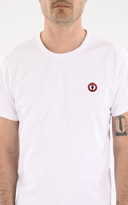 A &quot;CHALLENGER 103941&quot; Blanc Marine Nationale T-shirt Homme details photo