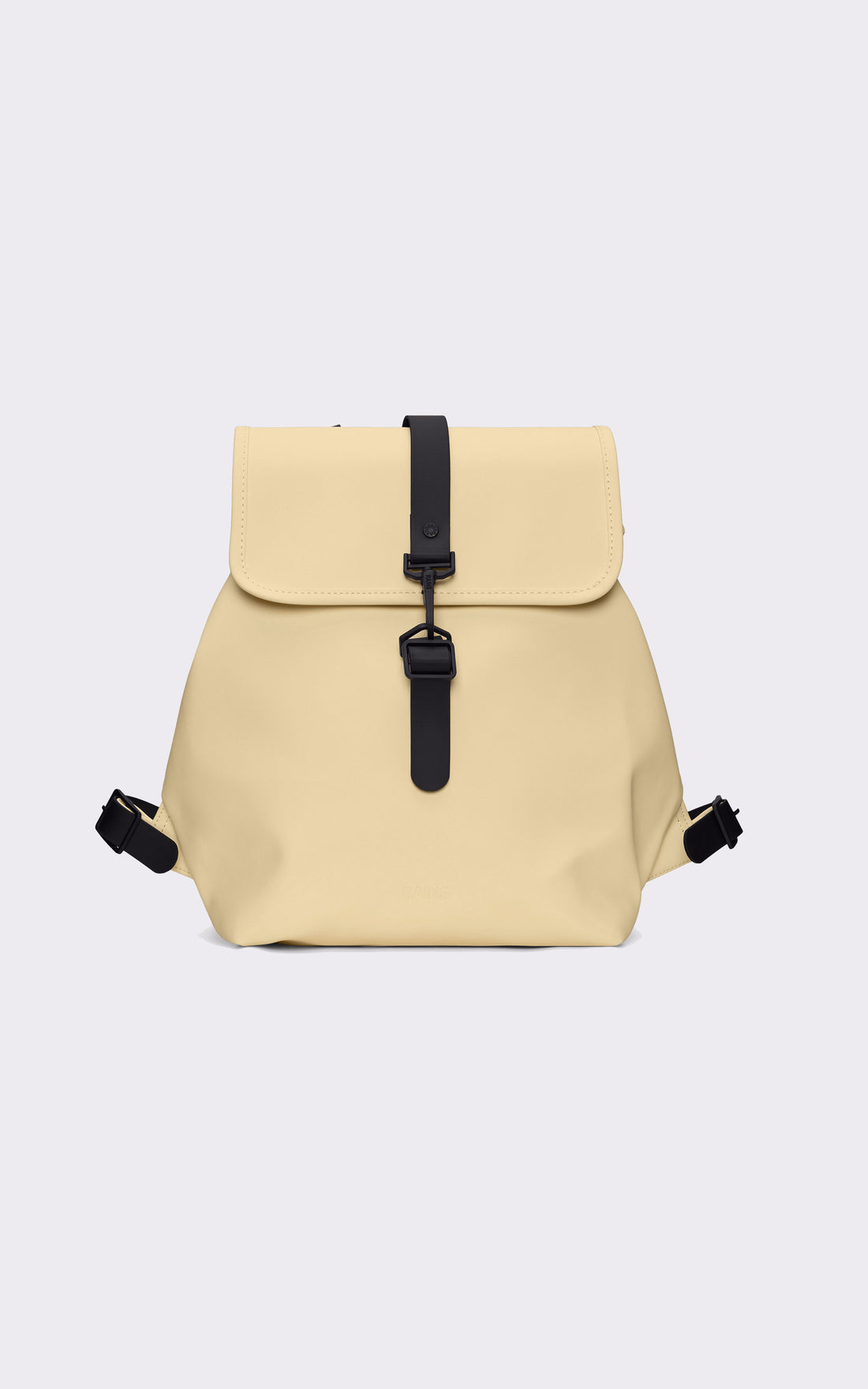A &quot;13040 BUCKET BACKPACK&quot; Beige Rains Sac Mixte opened photo