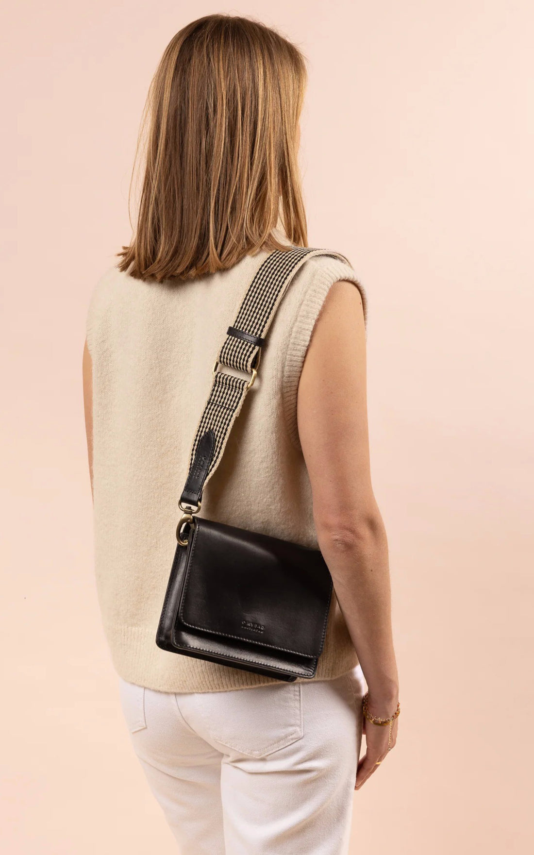 A &quot;AUDREY MINI&quot; Noir O my bag Sac Mixte opened photo