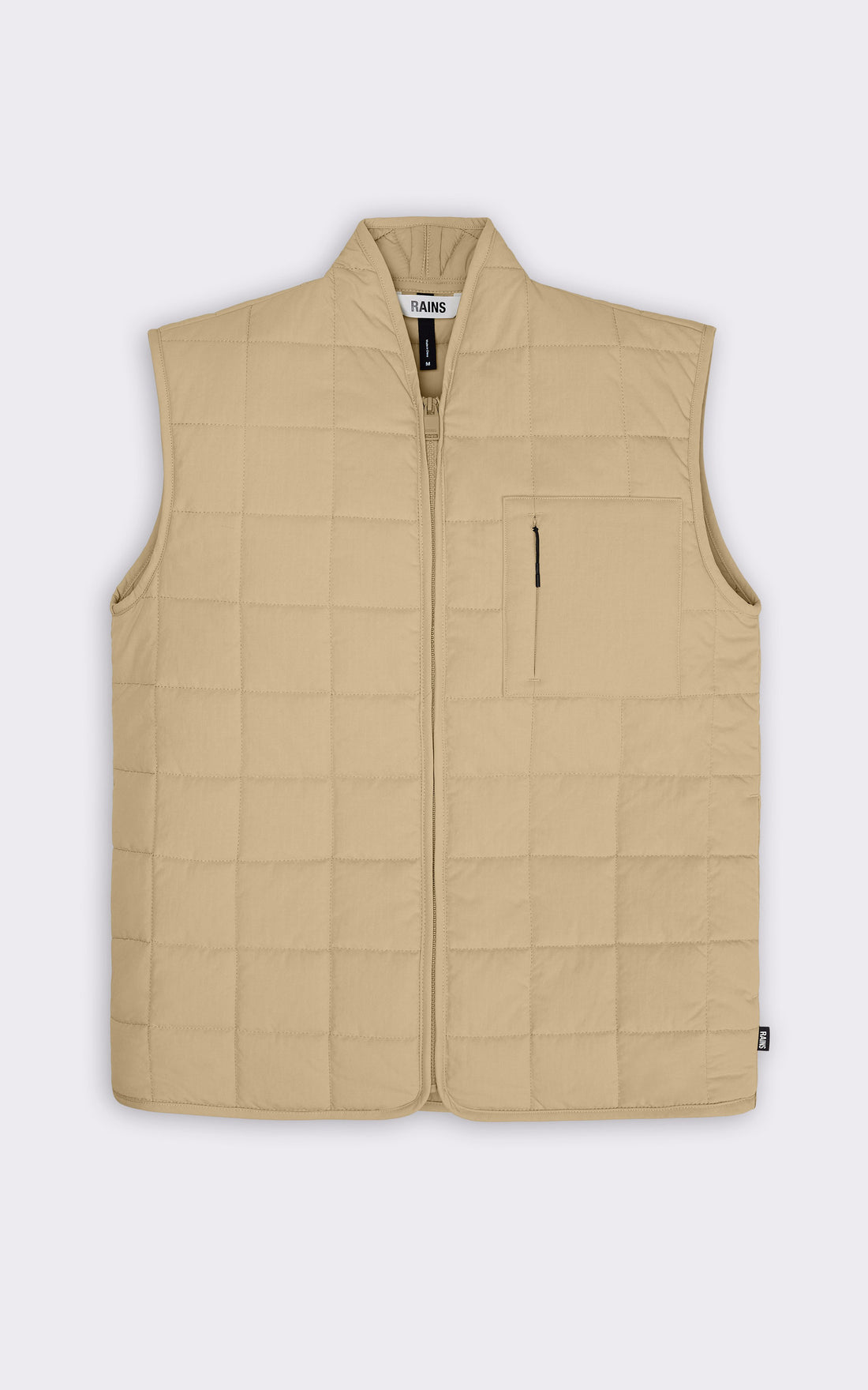 A &quot;19410 GIRON&quot; Beige Rains Gilet Mixte opened photo