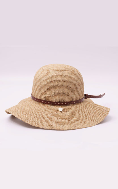 A &quot;BACON P24CAT27&quot; Beige Catarzi 1910 Chapeau Femme details photo