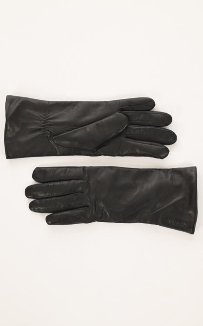 Gants Cuir Femme Hestra, modèle 14210 elisabeth de couleur noir
