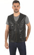 A "2827" Noir La Canadienne Gilet Homme closed photo