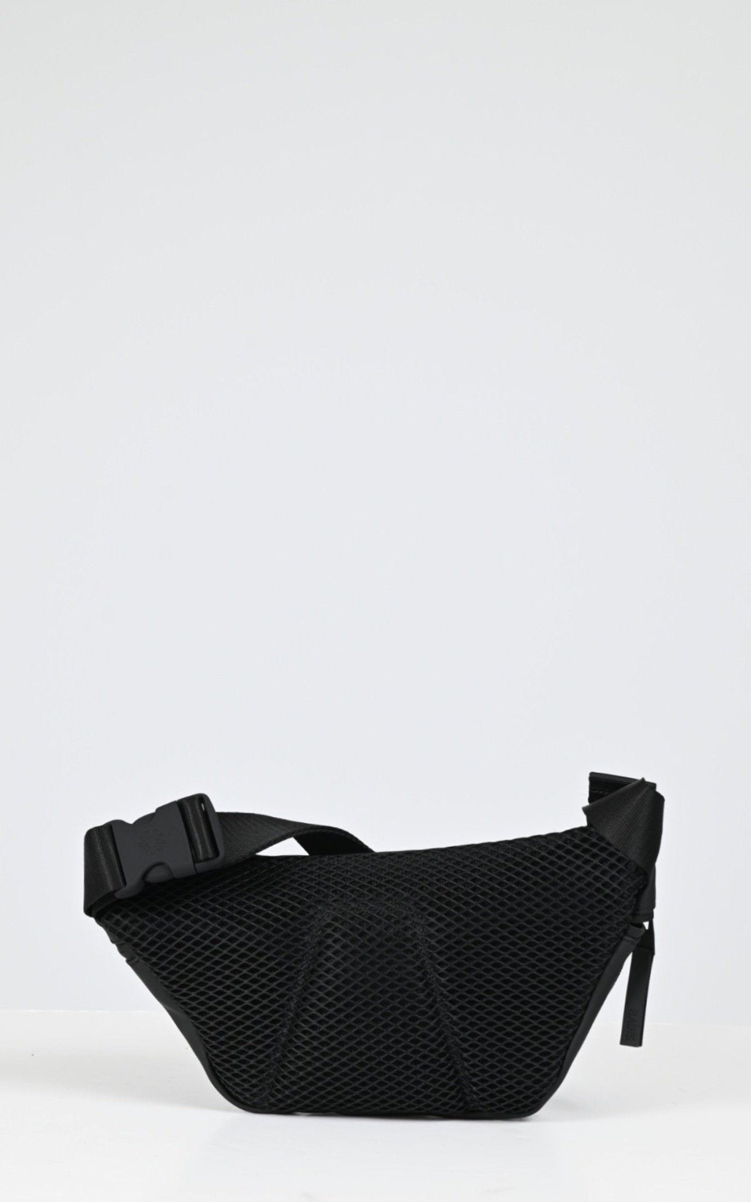 Sac banane Textile Mixte Rains, modèle 14730 bum bag de couleur black 01