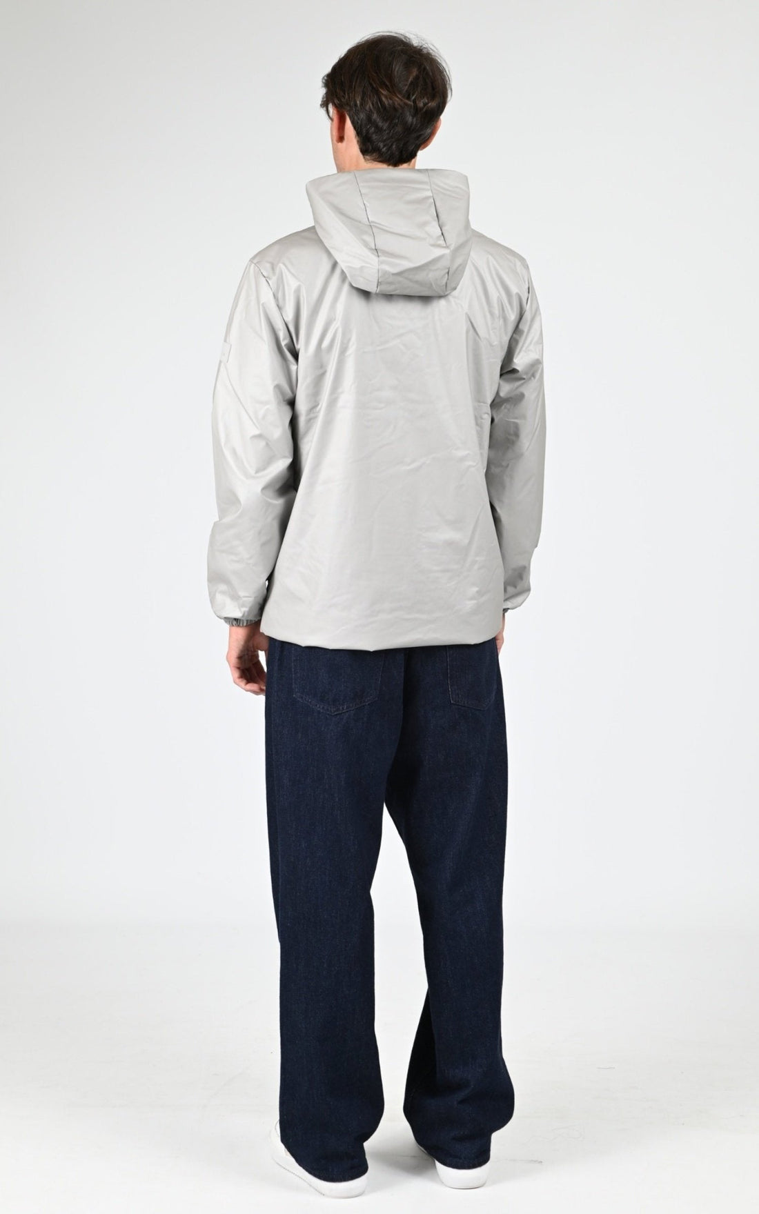 Blouson Textile Mixte Rains, modèle 17100 lohja cargo w3t2 de couleur nimbus 123