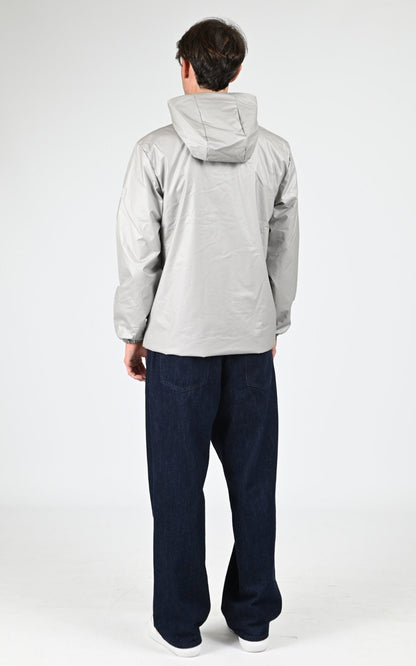 Blouson Textile Mixte Rains, modèle 17100 lohja cargo w3t2 de couleur nimbus 123