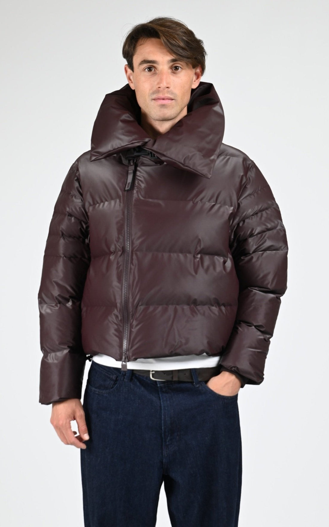 Bl doudoune Textile Mixte Rains, modèle 17230 alta vision short puffer de couleur depth 129
