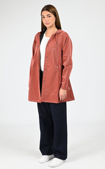 3/4 Textile Femme Rains, modèle 18050 a-line jacket de couleur honor 125