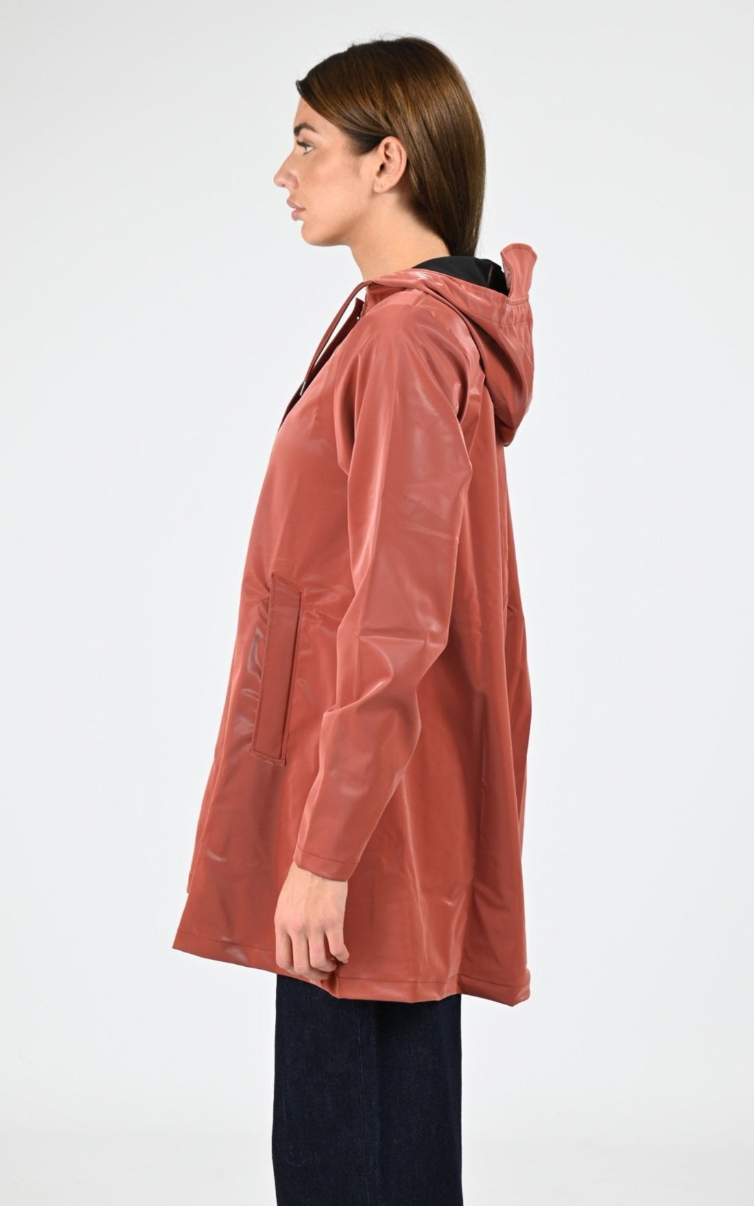 3/4 Textile Femme Rains, modèle 18050 a-line jacket de couleur honor 125