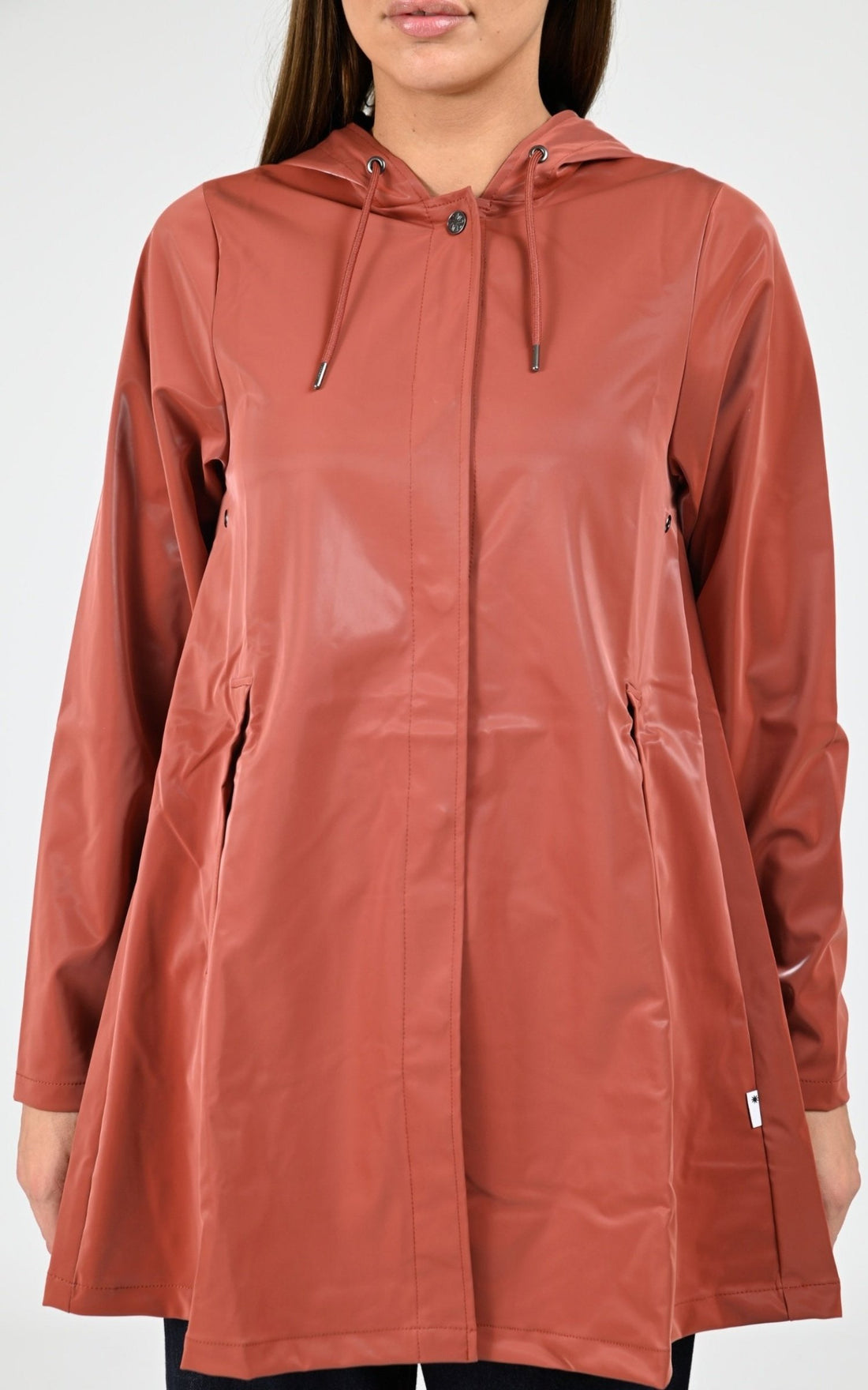 3/4 Textile Femme Rains, modèle 18050 a-line jacket de couleur honor 125