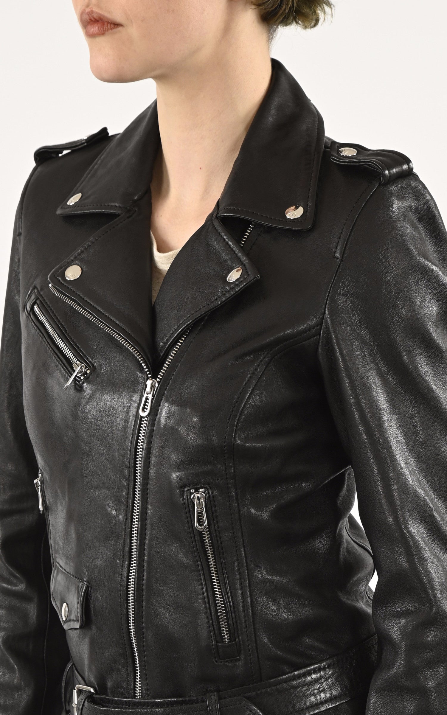 A &quot;PAULA 101849&quot; Noir Rose Garden Perfecto Femme details photo 5